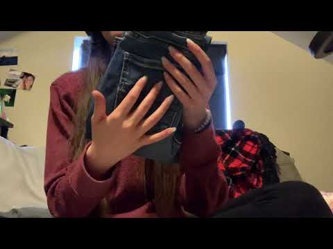 ASMR- Scratching On My Jeans