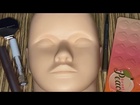 ASMR - Makeup On A Mannequin