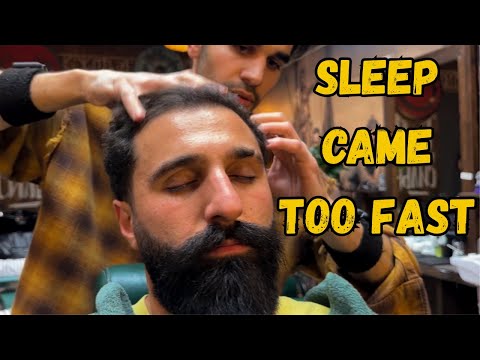 ASMR Barber Session | He Didn’t Expect This Much Calm