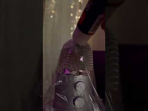 Asmr glue on microphone