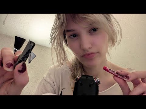 POV: Mime draws a police sketch for you with crayons ASMR (no talking, hand sounds, drawing sounds)