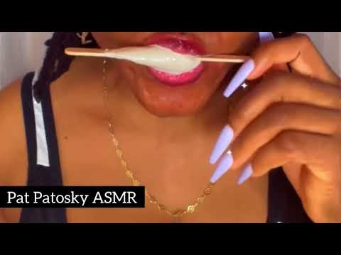 ASMR | Milky Popsicle mouth sounds [No talking]