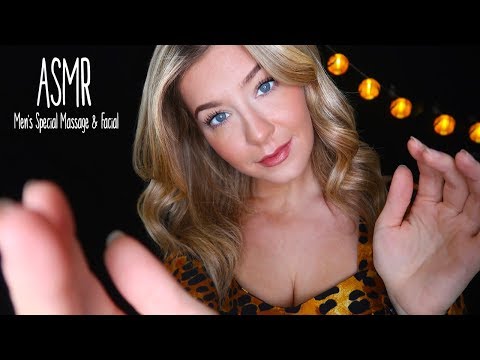 ASMR MEN'S SPECIAL MASSAGE & Facial Service 👐👨