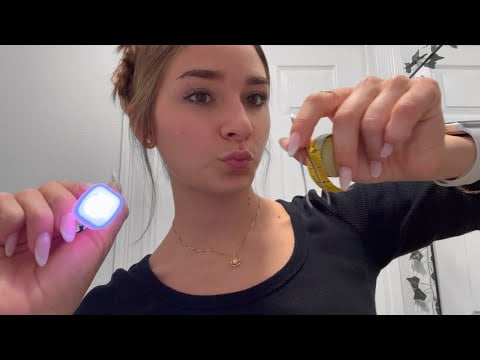 asmr triggers test on you