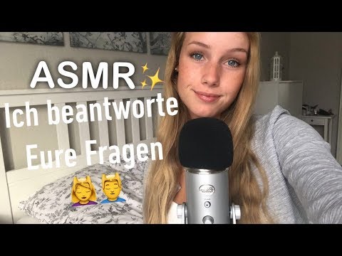 [ASMR]Ich quatsche dich in den Schlaf/Fragen&Antworten|RelaxASMR