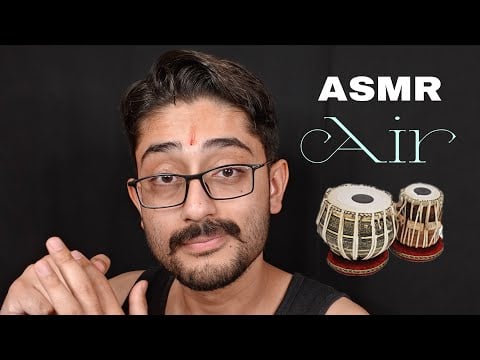 ASMR Air Tabla and Mouth Sounds (Beatboxing Triggers)