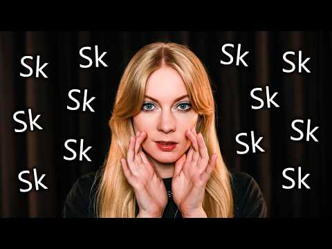 ASMR Sksksk Trigger Word 💤 Ear to Ear Whisper, Anticipatory, Breathy & Echo