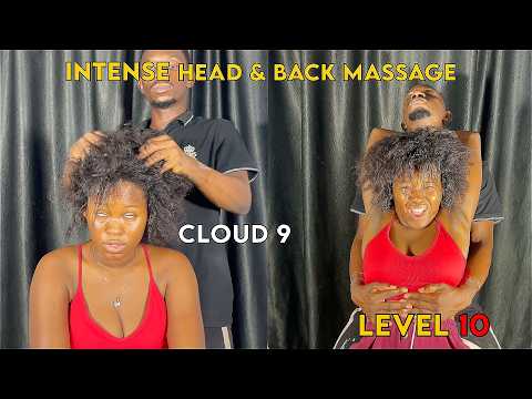 Asmr full Head Scalp Scratch Massage, Neck & Shoulder Massage for Sleep & Relaxation