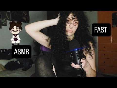 Unpredictable ASMR | Fast and Aggressive (mic triggers, mouth sounds, whispering+)Choso🩸