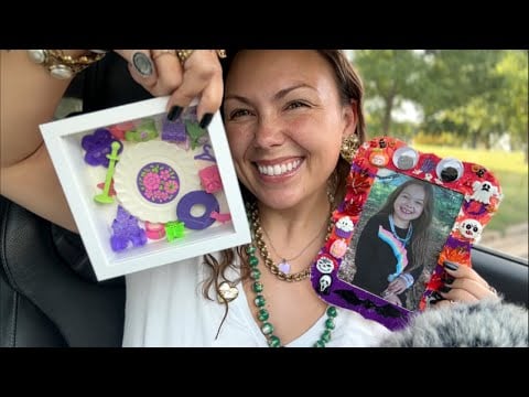 asmr/ tons of jewelry sounds, arts + crafts show and tell🎨✨
