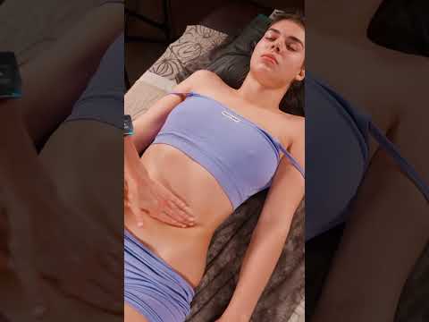 ASMR relaxing belly massage for Lisa #asmrmassage