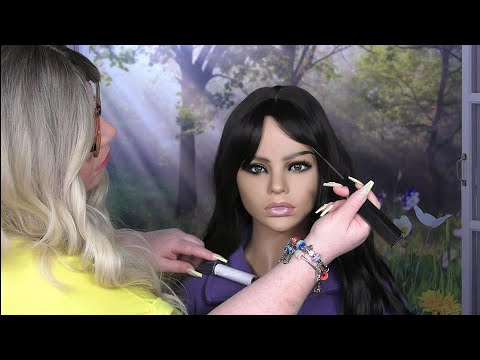 ASMR Perfectionist Hair Fixing, Finishing Touches | Styling for Photoshoot | Hairdresser RP