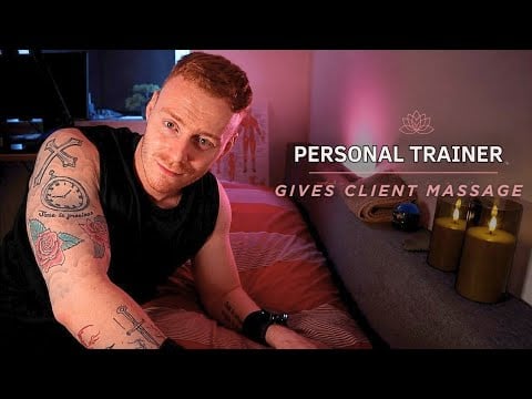 Personal Trainer Treats Your Injury (Deep Sports Massage) ~ ASMR
