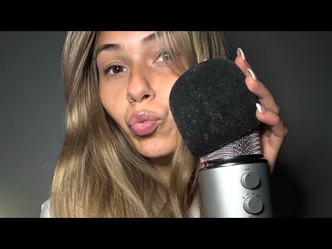 ASMR Fast Mouth Sounds & Mic Swirling❤️