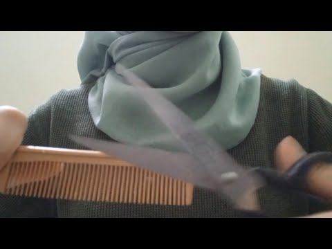 ASMR | 1 Minute Haircut Roleplay (Layered Sound)