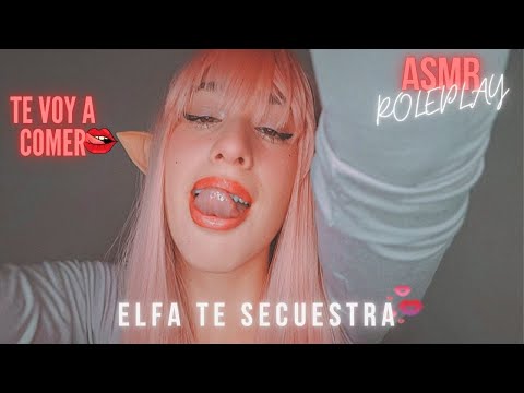 ASMR ROLEPLAY - ELFA TE SECUESTRA