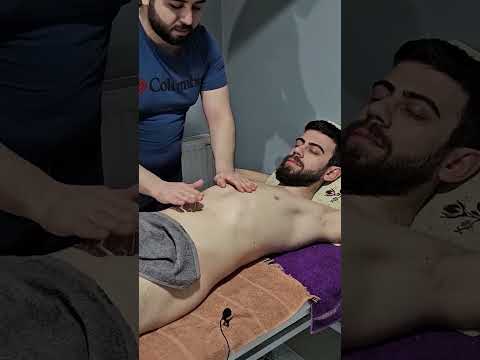 ASMR CHEST ARM AMAZING MASSAGE  #sleep #relax #amazing #massage #asmr  #shortvideo