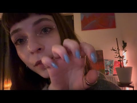 ASMR • super close up lo-fi mouth sounds, personal attention, tapping 💅🏼✨