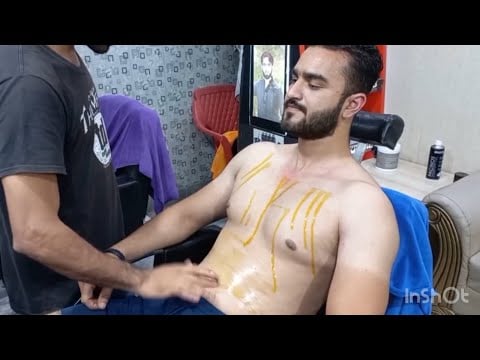 Chest & Back Massage for Deep Relaxation | Stress Relief & Muscle Recovery