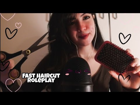 ASMR Fast Haircut 💇‍♀️