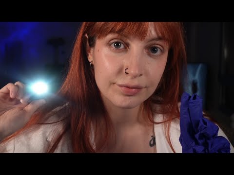 ASMR You have something in your eye + eye examination rp
