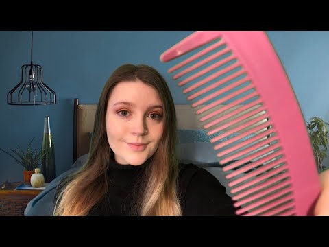 ASMR Combing Away Your Worries | QuarenTINGLES