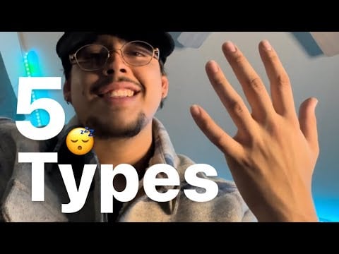 You WILL SLEEP with these 5 Types of HAND SOUNDS✋🏽😴
