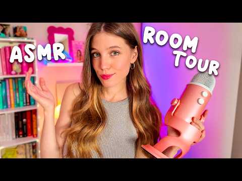 ASMR OS ENSEÑO MI HABITACIÓN ✨ (Room Tour para dormir profundo)