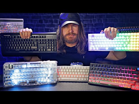 [ASMR] The Best Wireless RGB Clicky Keyboards Store doesn't exi... (RTX 5090 out of stock)