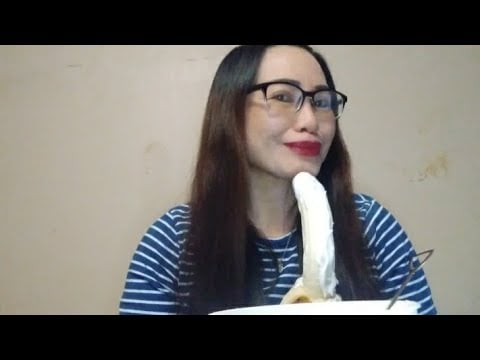 BANANA WITH COCOWHIP CREAM NO CHEWING:Life in America 