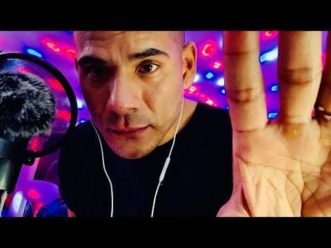 ASMR Plucking & Eating Your Negative Energy Away / Personal Attention / Hand Movements / RELAXATION