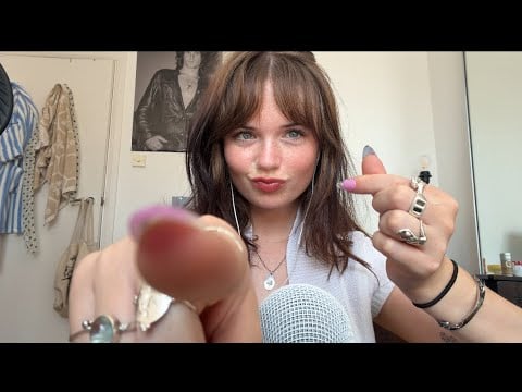 ASMR ESPAÑOL DECIR SUS NOMBRES Y HACER SUS TRIGGERS FAVORITOS