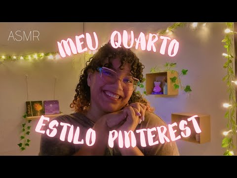 ASMR TOUR PELO MEU QUARTO ✨🛏️