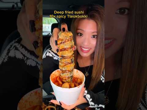When Asian mom gets hungry and can’t wait to go home… #food #eating #mukbang #sushi