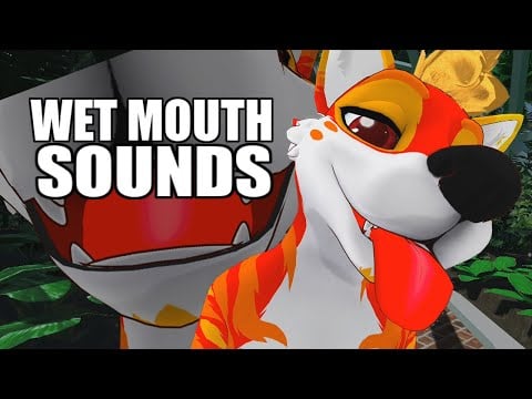 [Furry ASMR] Wet mouth/maw sounds for 30 minutes