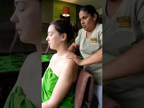 Viajé a Sri Lanka para hacerme este tratamiento ayurveda #massage #relax