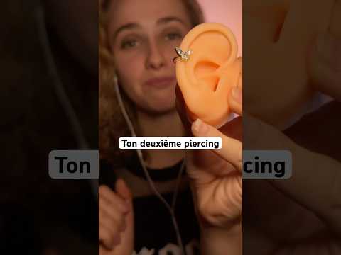 Ton deuxième piercing #asmrfrançais #asmrroleplay #piercing #asmrvisuals