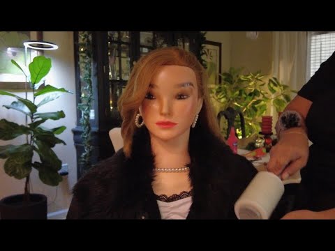 Relaxing No Talking | ASMR | Elegant Hairstyle ~ Hairstyling ~ Perfectionist ~ Finishing Touches 