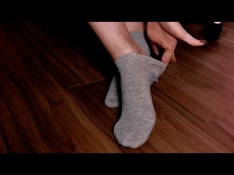 Cozy ASMR Feet JOI | Bare Soles, Grey Socks & Soft Countdown | Relaxing Foot ASMR