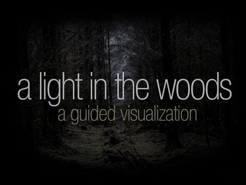 [BINAURAL ASMR] A Light in the Woods: A Guided Visualization (rain, ear to ear whispering)