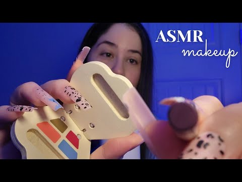 ASMR: Doing your Makeup, Fast & Aggressive.