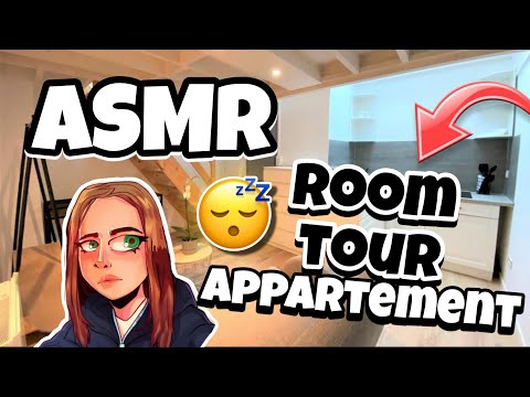 ASMR Français • ROOM TOUR DE MON APPARTEMENT ÉTUDIANT 😴💤