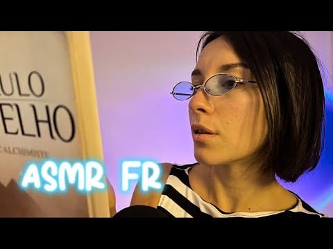 ASMR FR 🩵 Chuchottement de mes livres à lire pour faire fondre ton cerveau 🧠