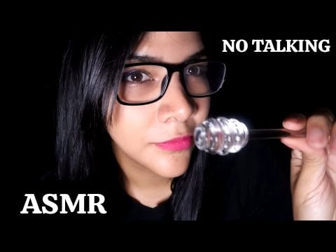 ASMR comiendo yogurt con palito de vidrio | ASMR SIN HABLAR