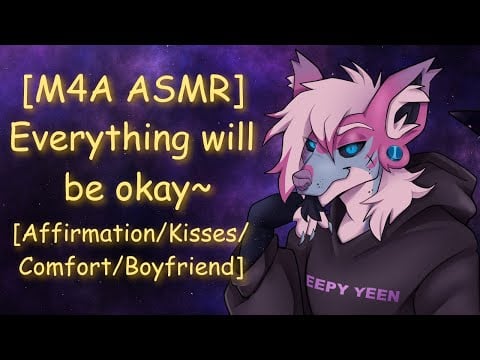[M4A ASMR] Everything will be okay~ [Affirmation/Kisses/Comfort/Boyfriend RP]