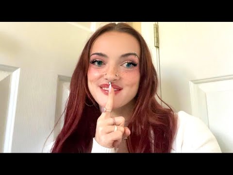 ASMR | Shhh! Weird Friend Makes You hide With Her👀🙆‍♀️(Personal attention, unpredictable triggers)