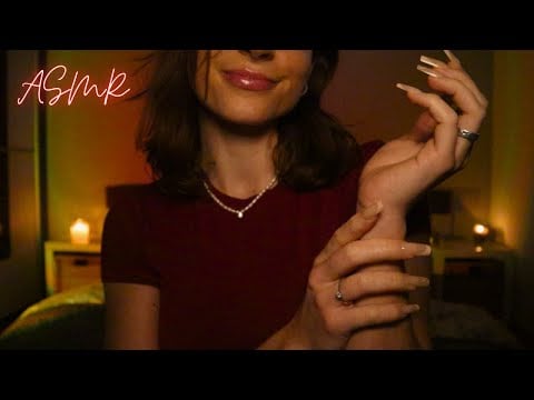 ASMR | Lotion Hand Sounds (with Crackling Body Mousse) with Face & Hand Massage