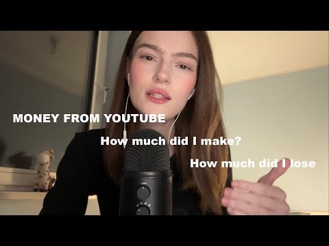 ASMR how much did I make from my videos? (spoiler: I messed up)