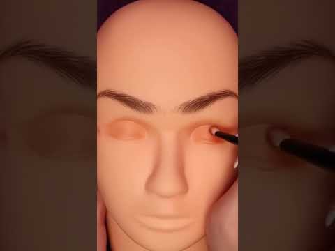 ASMR My Basic Makeup Look On A Mannequin #asmr #bebravebeyouasmr #asmrmakeup