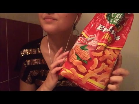 ASMR Eating Snack Peanut Chips -REALLY CRUNCHY-